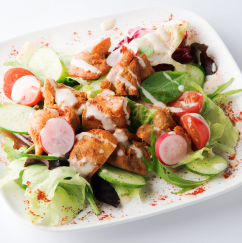 チキンティッカのシーザーサラダChicken Tikka Caesar Salad
