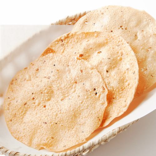 ローストパパドRoasted Papad