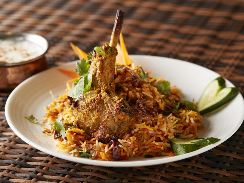 ハイデラバディ ビリヤニ(ライタ付き) Hyderabadi Biryani