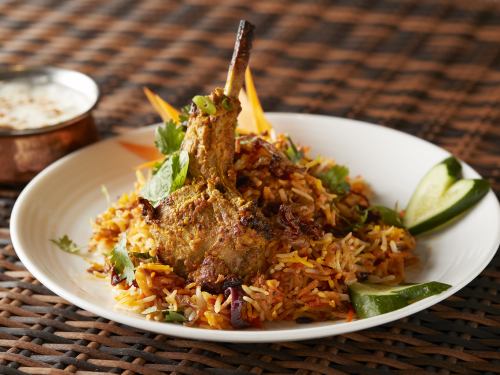 ハイデラバディ ビリヤニ(ライタ付き) Hyderabadi Biryani