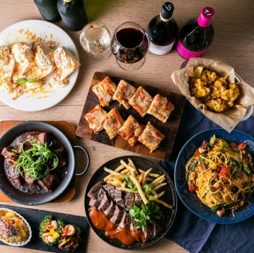 [All-you-can-drink included! Private rooms available!] Deluxe Plan ★ The main course is Angus beef, so you'll be very satisfied. 6,500 yen (tax included)