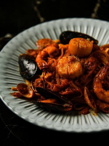 ホタテのペスカトーレ