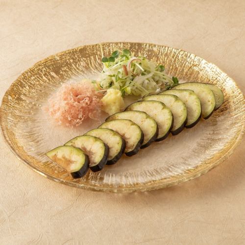 水茄子のお刺身