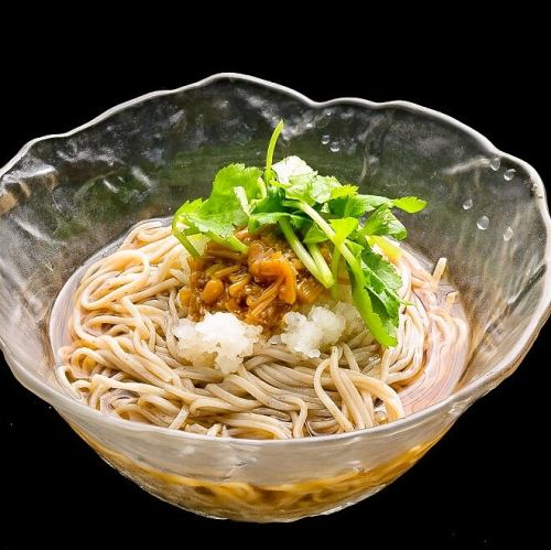 28 buckwheat noodles grated licked mushrooms