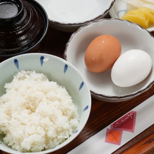 【こだわりの卵×こだわりの米】竜桜亭のたまごかけご飯