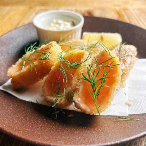 【数量限定】アトランティックサーモンのレアカツ