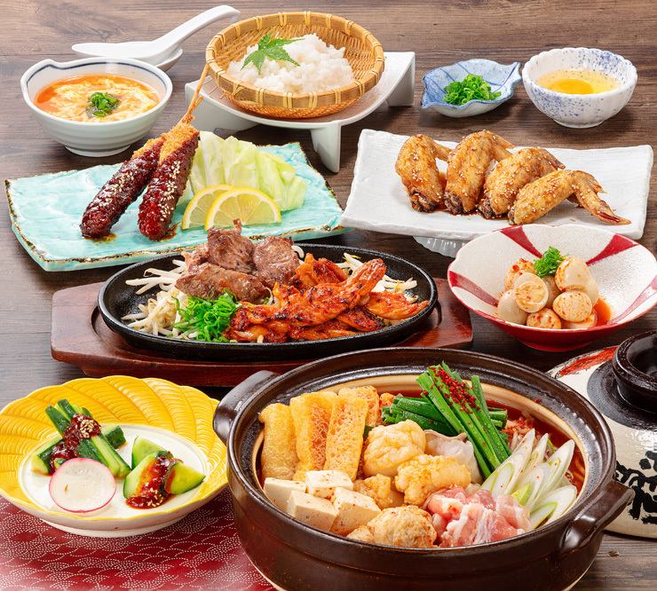 飲み放題付き宴会コースも各種ご用意しております。