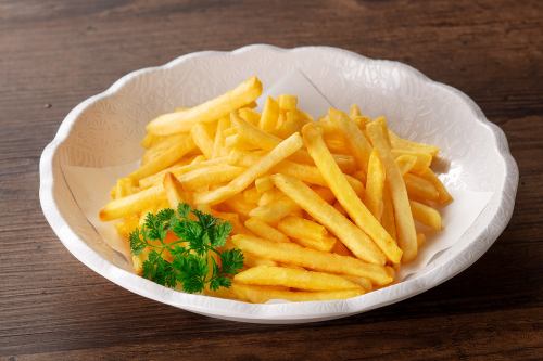 French fries salt