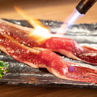[日～木限定] 炙り肉寿司&10種の無限餃子含む 全16品120分食べ飲み放題プラン/4000円⇒2980円