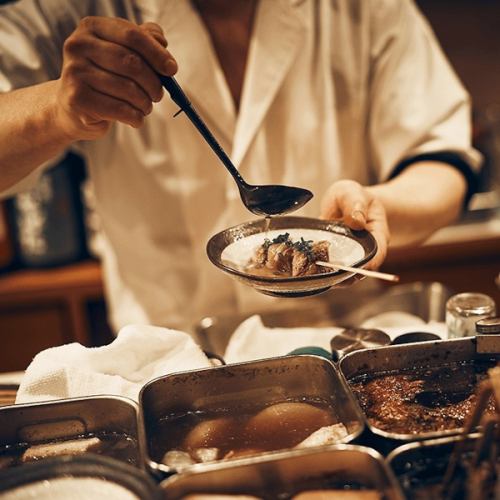 All-you-can-eat oden appetizer!