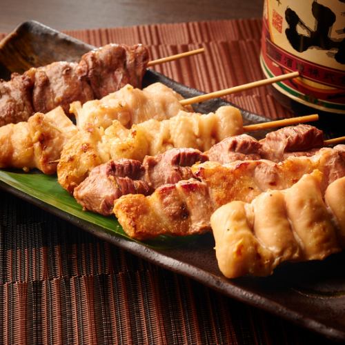 Special 5-skewers of Yakitori