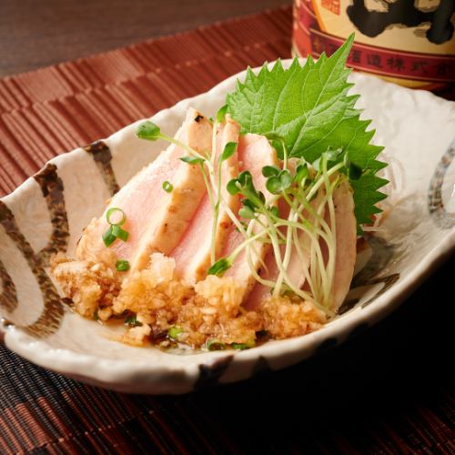 Chicken breast with spicy sauce