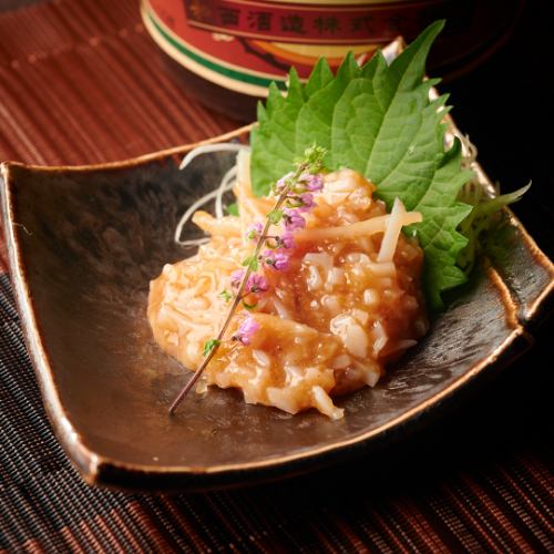Shark cartilage with pickled plum