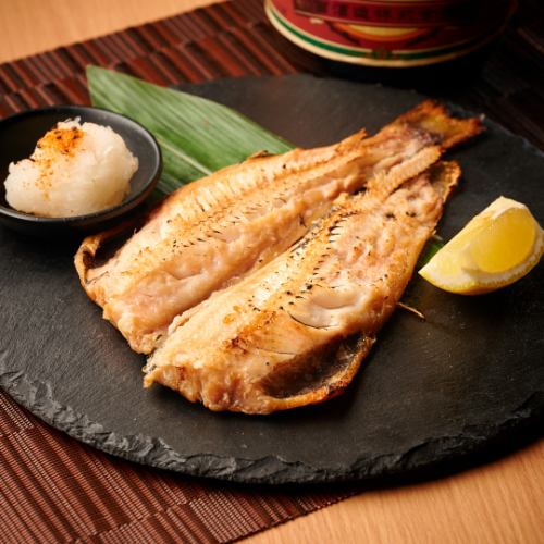 Grilled atka mackerel