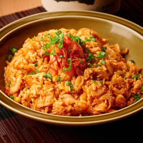 Pork and Kimchi Fried Rice
