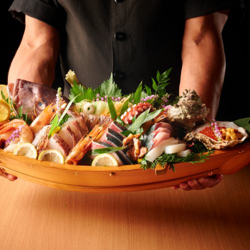 Directly delivered from the Sea of Japan! A special moment to lavishly enjoy seasonal seafood