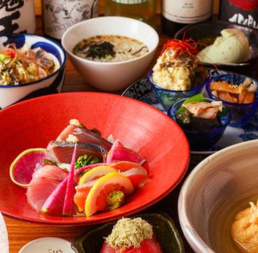 【宴会・歓送迎会】池袋で3時間飲み放題付き！つむぎ屋名物餃子と牛タン含む厳選10品［5000円］