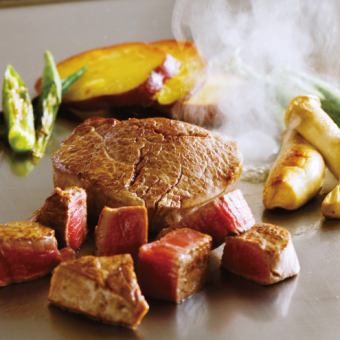 [Taste branded beef] Kobe beef and Tottori wagyu beef tasting course