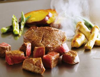【品尝名牌牛肉】神户牛、鸟取和牛品尝套餐