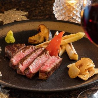 【Xmas早割/聖夜12/20、21の予約】黒毛和牛、活け蝦夷鮑など+シェフからのXmas一品プレゼント