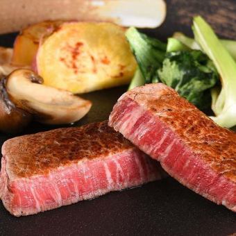 【4月/銘柄牛を味わう】香川県産 オリーブ牛 極上黒毛和牛ステーキコース ￥19,000