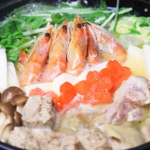 Yuzu salt chanko hotpot / Rich miso! Ishikari hotpot / Mizuna and pork harihari hotpot