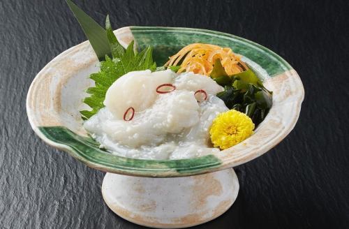 いかの塩麹漬け/まぐろのお造り/サーモンのお造り