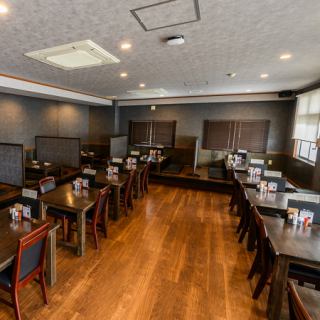 広々とした店内は、貸切も可能！団体旅行でのご夕食にも対応可能です♪お気軽にご相談ください。