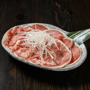 Lamb shabu-shabu