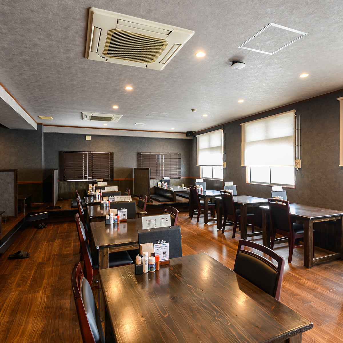 団体旅行の夕食にオススメ◎24年11月OPENの、綺麗な店内です♪