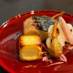 焼き物盛合せ【鰆の幽庵焼き・チーズ西京焼き】