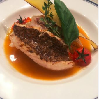 本日の魚 (季節により内容変更)