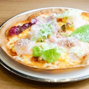 生ハムピッツァ