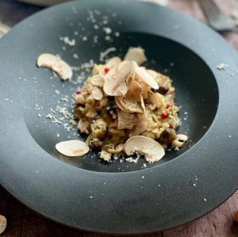 リゾット(きのこ)