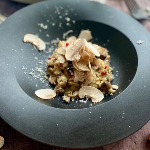 リゾット(きのこ)