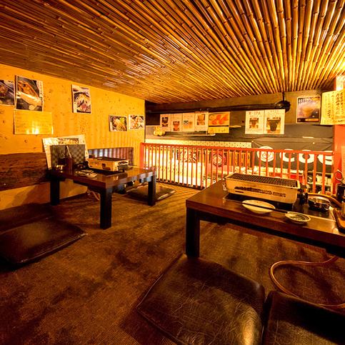 [Seafood Izakaya in Shibuya Center Gai♪] Loft tatami seating overlooking the floor.Enjoy Hamayaki in the middle of Shibuya for dates, birthdays, girls' night out, of course a drink after work♪ or even a company banquet!