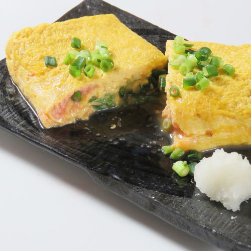 めんたいだし巻き玉子
