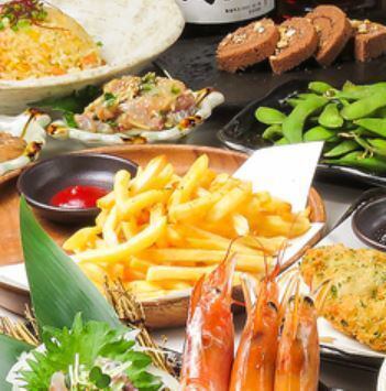 全席扉付き完全個室/単品飲み放題1100円/無制限飲み放題1650円