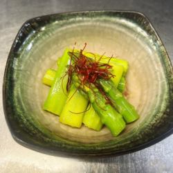 アスパラのお浸し