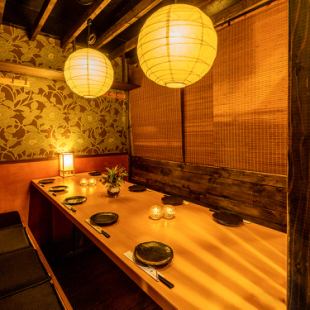 A calm and relaxing place for adults to forget the hustle and bustle of the city♪Enjoy the flow of time in a spacious private room without worrying about your surroundings!!Request for consultation