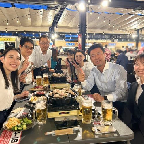 換気抜群の屋上は開放感◎