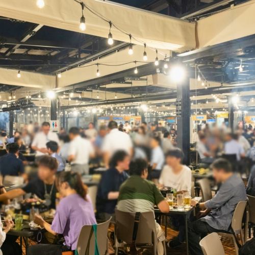 大人数でも収容可能！