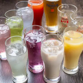 【10,11月限定】◆ビール、果実酒、カクテル含む全200種以上単品飲み放題★クーポン利用で500円