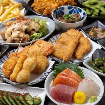 【宴会ならこれ！】 飲み放題付 これぞ宴会の決定版★豪華酔ってこコース★全10品5000円⇒4000円