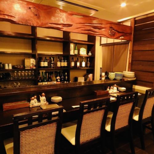 大人の雰囲気漂う店内♪