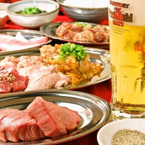 【天神で宴会・飲み会】絶品焼肉・ホルモンがずらり!