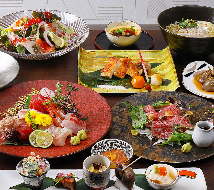 創作料理 京 KINでは、旬の食材を融合させた和モダンな創作料理を堪能できます!