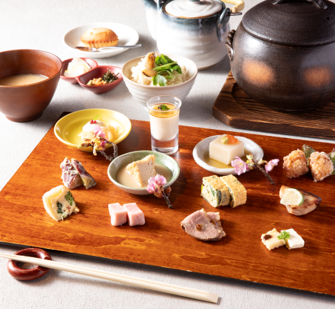 A luxurious lunch packed with Kyoto-style dishes