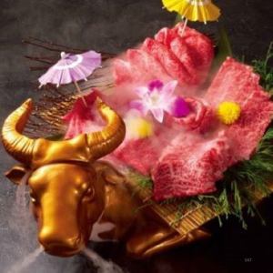 黄金牛肉！5道菜的omakase拼盘