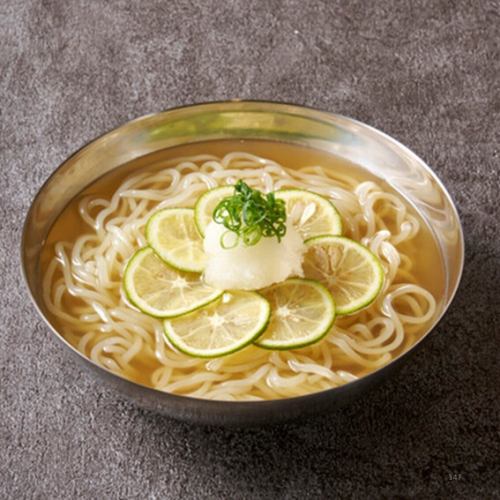 さっぱり、 すだち冷麺